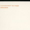 Satzfehler in falschem Ortsnamen "Taharandt" statt richtig: Tharandt