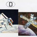 Space Shuttle mit Spacelab und Raumstation "Saljut 6" für Kosmosflug UdSSR / DDR - 1981 / 1986