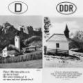 Poesie mit Motiv Bergkirche aus West und Ost - 1965 / 1959