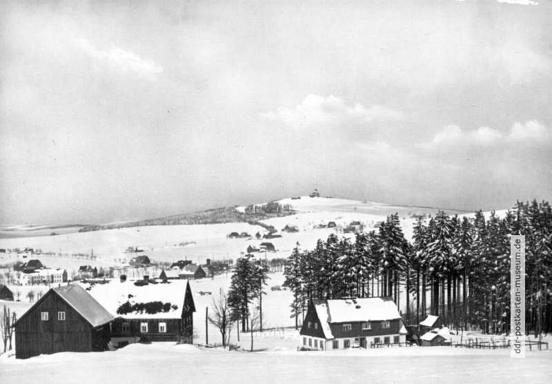 Winter im Kurort Seiffen - 1963
