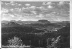 Elbsandsteingebirge, Blick zum Lilienstein - 1951