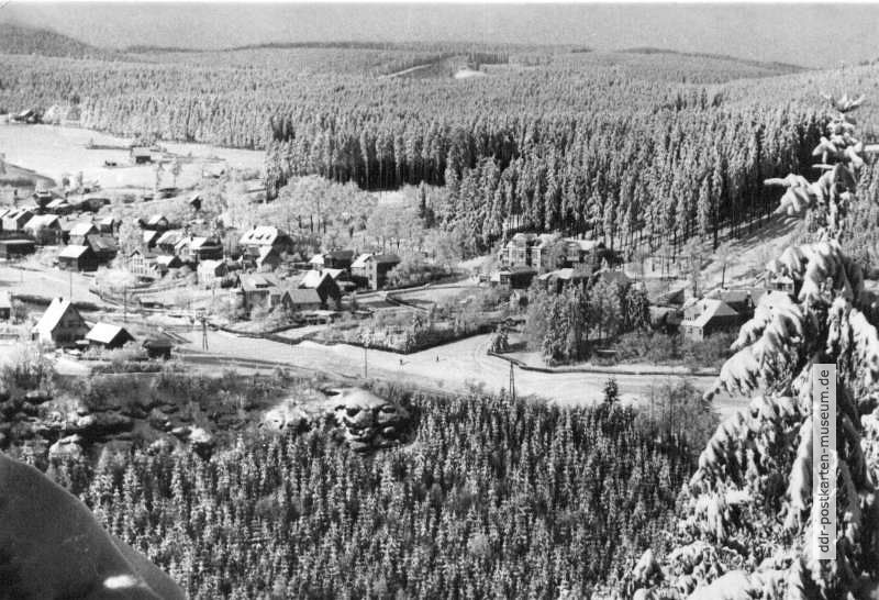 Blick auf Finsterbergen - 1968