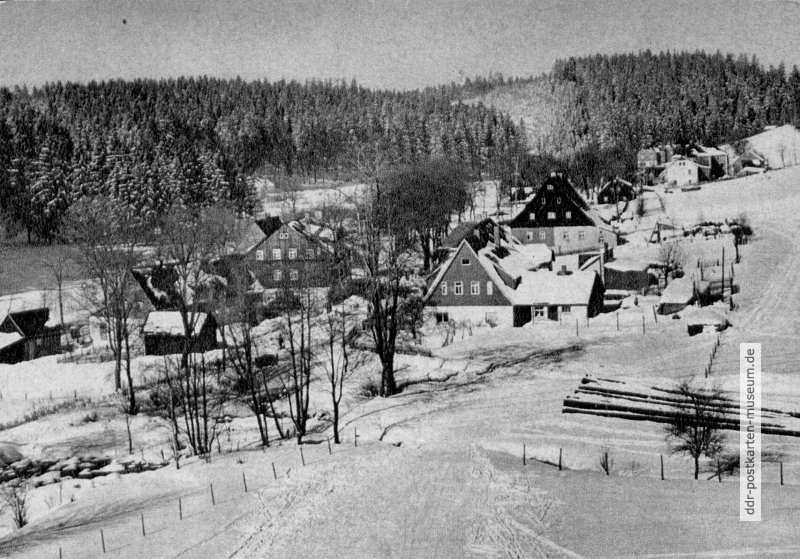 Sonniger Wintertag in Morgenröthe - 1963