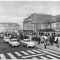 Haltestellen am Hauptbahnhof, Straßenbahn zum Messegelände - 1964