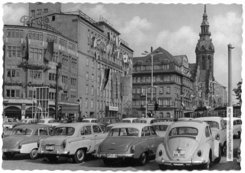 Ringmessehaus und Hotel "International" - 1964