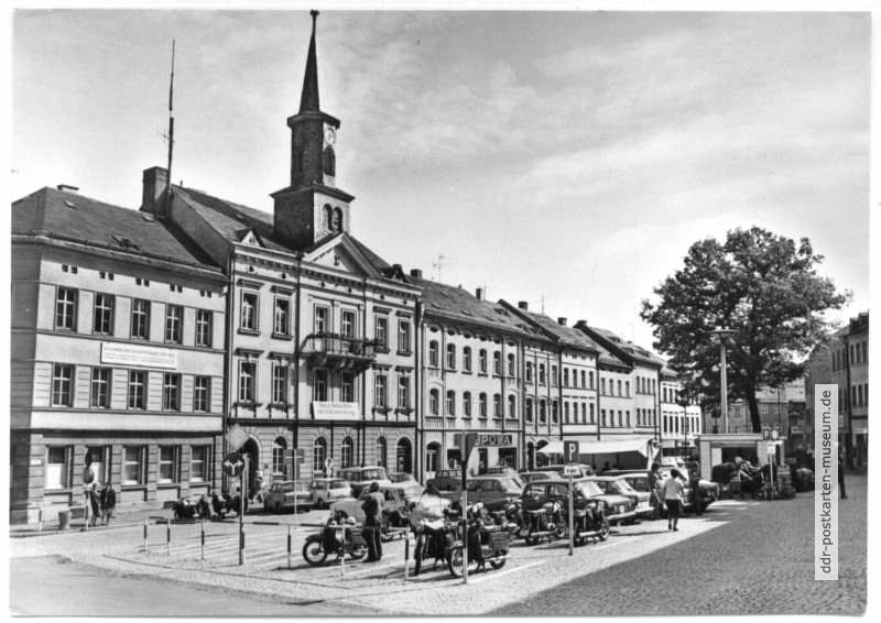 Markt mit Rathaus - 1977