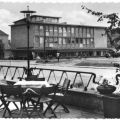 Blick von der Klubhaus-Terrasse zum Konsum-Warenhaus - 1966
