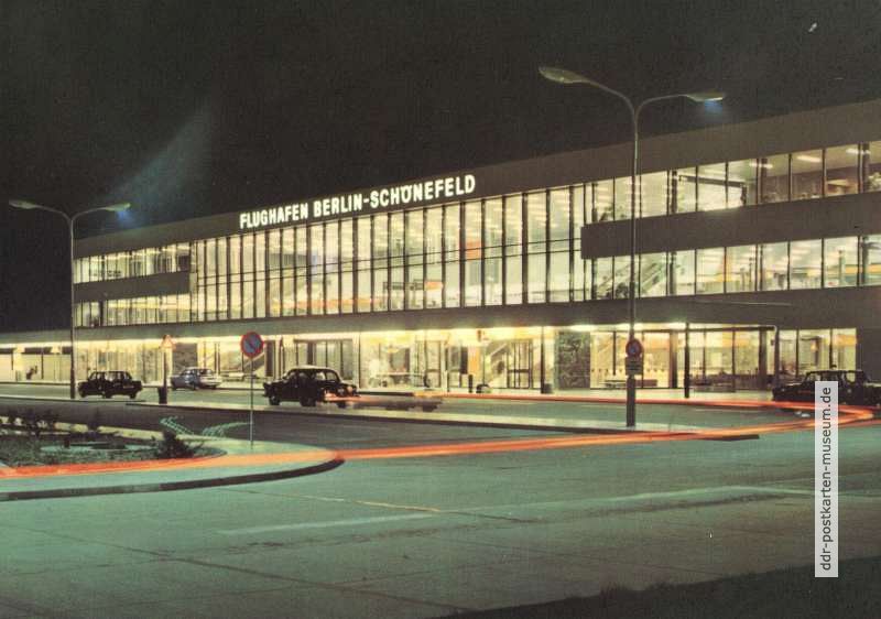 Flughafen Berlin-Schönefeld, Abfertigungsgebäude - 1978