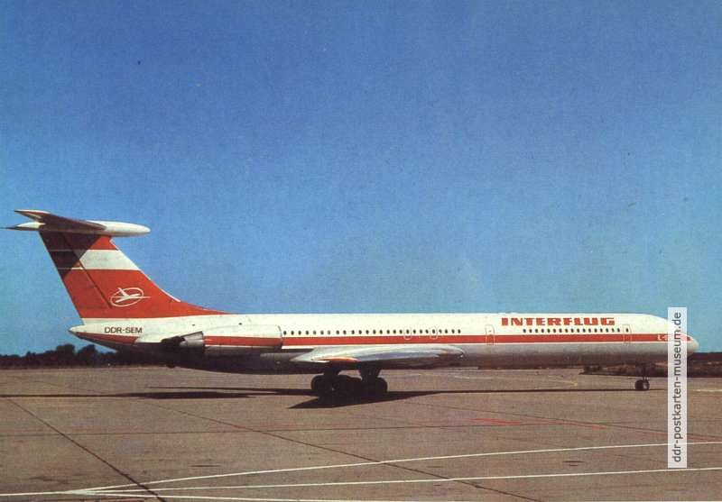 Verkehrsflugzeug "IL 62 M" (Iljuschin) - 1983