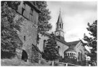 Alter Glockenturm und Kirche - 1971