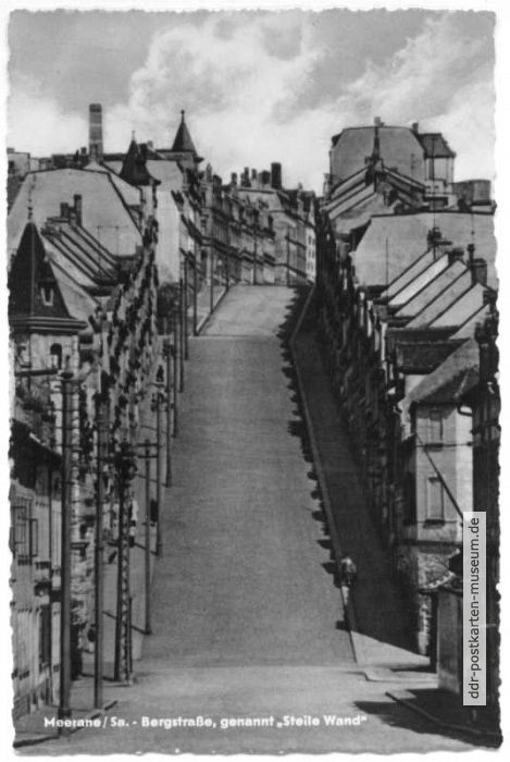 Bergstraße, genannt "Steile Wand" - 1961