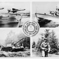 Die Waffengattungen der NVA zur Luft, zur See, zu Land und Grenze - 1976