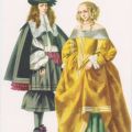 Festkleidung und Schmuckgewänder um 1660 (17. Jahrhundert) - 1966