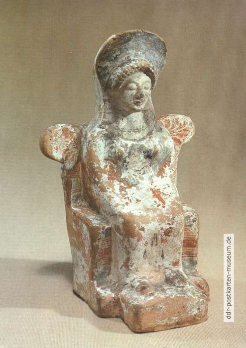 Antikensammlung - Thronende Athena (Attisch, frühes 5. Jahrhundert v.u.Z.) - 1986