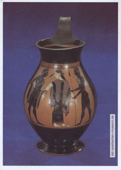 Antikensammlung - Kanne des Amasis-Malers, Athen 550-40 v.u.Z.) - 1956