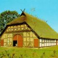 Freilichtmuseum Klockenhagen, Bauernhaus aus Strassen bei Ludwigslust - 1989