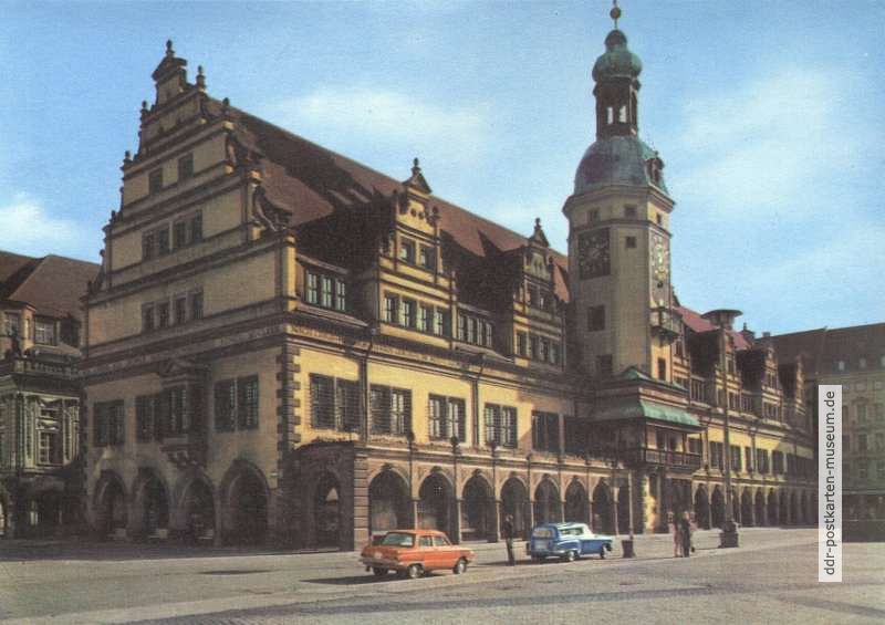 Museum für Geschichte der Stadt Leipzig im Alten Rathaus am Markt - 1972