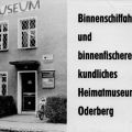 Titelbild der Kartenserie mit Eingang des Heimatmuseums in Oderberg - 1982