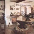 Dorfschmiede um 1900 im Agrarhistorischen Museum Kloster Veßra - 1989