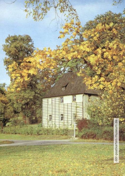 Goethes Gartenhaus im Herbst - 1983