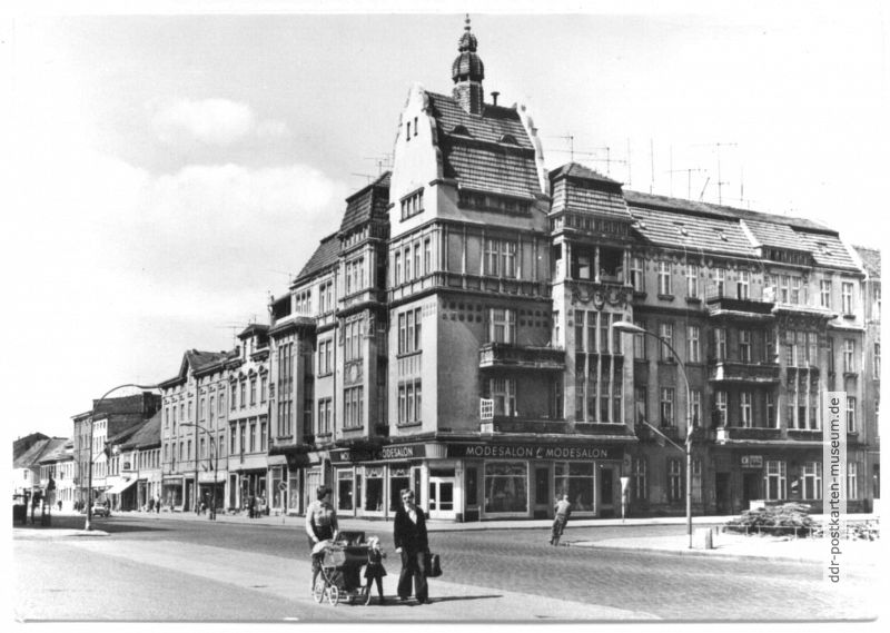 OdF-Platz Ecke Karl-Marx-Straße - 1981