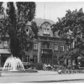 Ruppiner Bank mit Springbrunnen - 1968