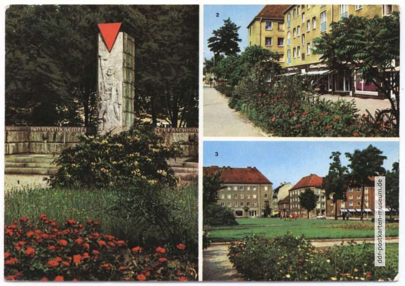 VVN-Ehrenmal, Straße der Befreiung, Zinzendorfplatz - 1973