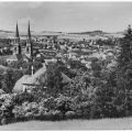 Blick vom Berg auf die Kirche - 1962