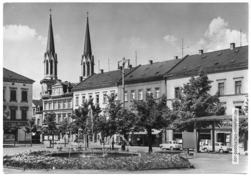 Ernst-Thälmann-Platz, Jakobikirche - 1968