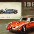 Bugatti von 1934 "Typ 59" und Ferrari von 1962 " GT 0" - 1989