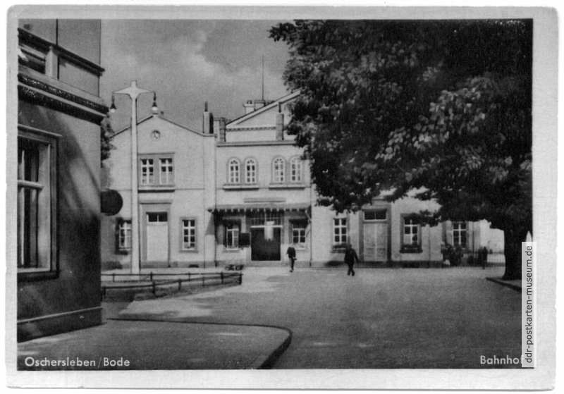 Bahnhof Oschersleben - 1949