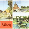 Rathaus, Nikolaikirche, Biesebad, Schwiegermutterbrücke - 1989