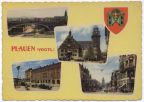Erste farbige Mehrbildkarte aus Plauen - 1961