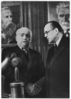 Vereinigungsparteitag von KPD und SPD 1946, Wilhelm Pieck und Otto Grotewohl - 1969