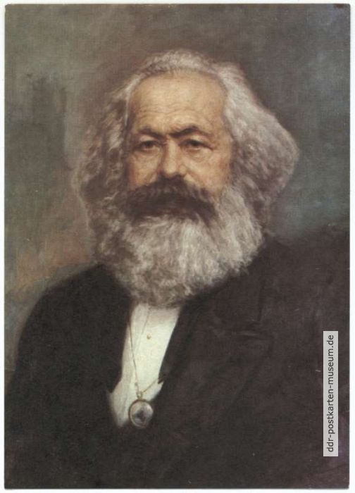 Gemälde des Karl Marx - 1988