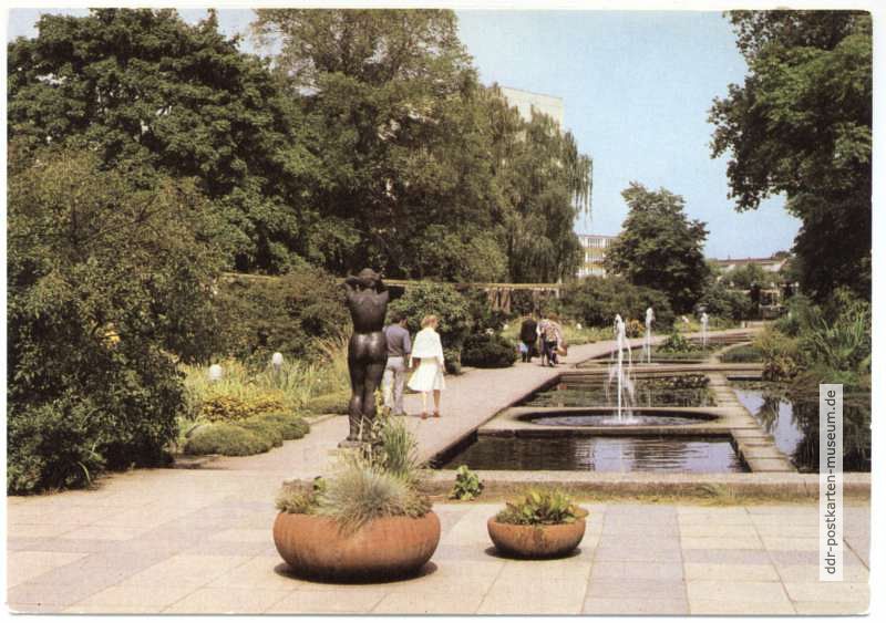 Springbrunnen auf der Freundschaftsinsel - 1984