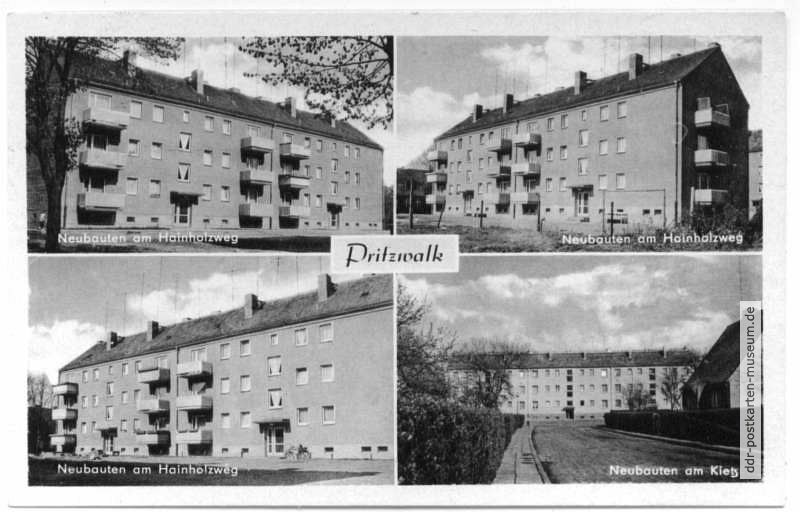 Neubauten am Hainholzweg und am Kietz - 1964 / 1967
