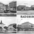 Unterer Markt, Bahnhof, Markt, Radeberger Exportbierbrauerei - 1978
