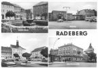 Unterer Markt, Bahnhof, Markt, Radeberger Exportbierbrauerei - 1978