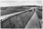 Staumauer der Rappbode-Talsperre bei Wendefurt - 1960 / 1963