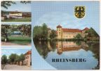 Erste farbige DDR-Ansichtskarte von Rheinsberg - 1963