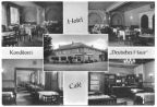 Hotel "Deutsches Haus" mit Konditorei und Cafe - 1956