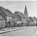 Straße des Friedens, Blick zur Nikolaikirche - 1956