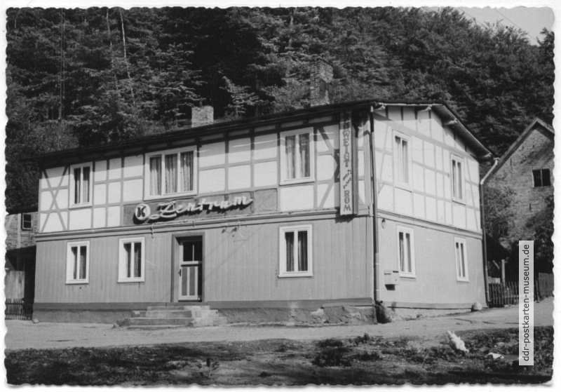 Konsum-Gaststätte "Zentrum" - 1962