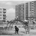 Spielplatz im Neubauviertel Lütten Klein - 1973