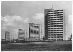 Hochhäuser in der Südstadt - 1968