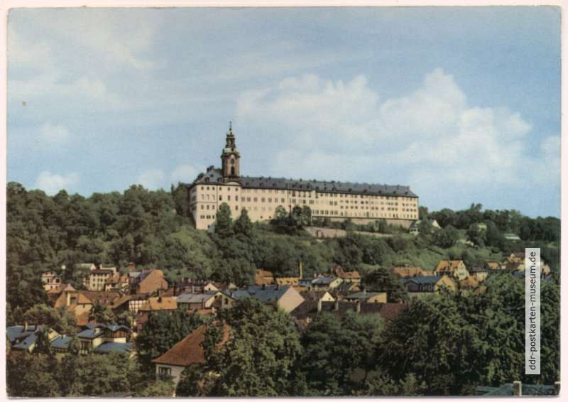 Blick zum Schloß Heidecksburg - 1965