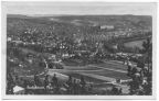Blick vom Marienturm auf Rudolstadt - 1950