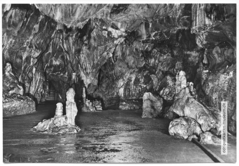 Stalagmit in der Baumannshöhle - 1975 / 1977