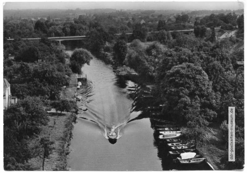 Blick über den Bülow-Kanal - 1963